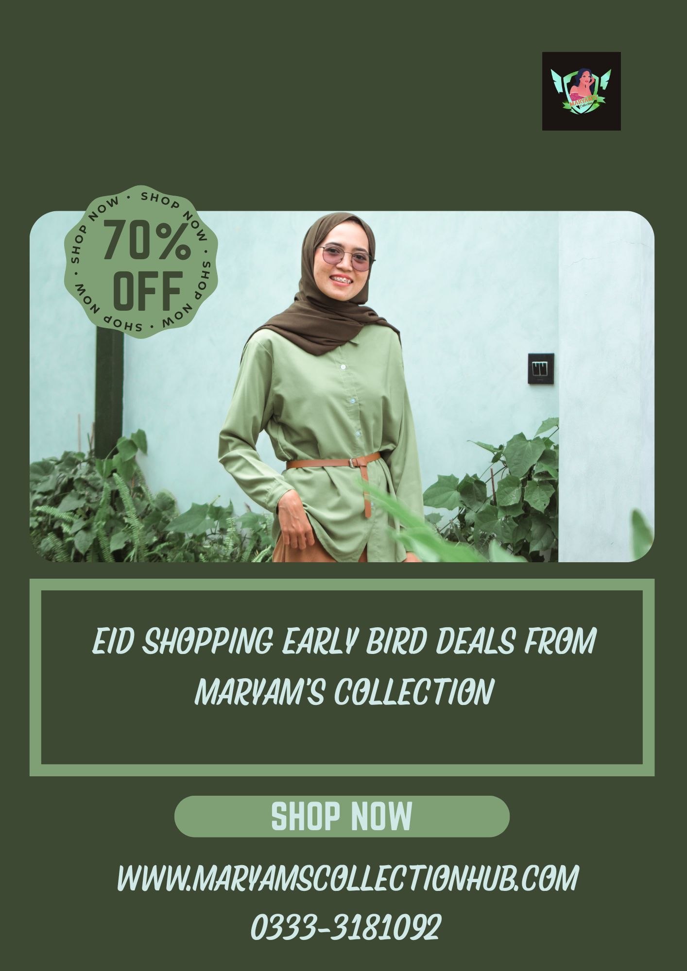 Eid Shopping Early Bird Deals from Maryams Collection