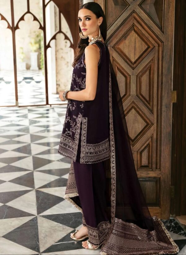 Elegant Afrozeh Chiffon Embroidered Ensemble Perfect for Any Occasion