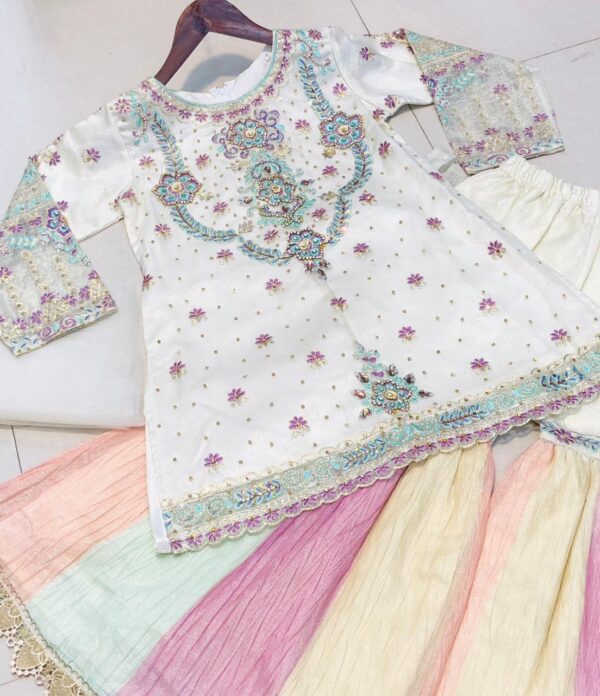 Latest in Kids Fashion New Shirt Sharara Collection for Teens Ages 13 to 17