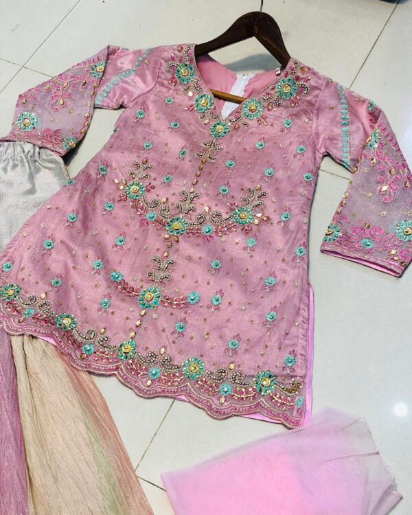 Latest in Kids Fashion New Shirt Sharara Collection for Teens Ages 13 to 17