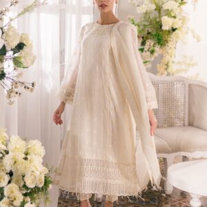 AZURE Chiffon Wedding Embroidered Unstitched