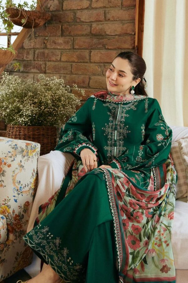 Zara Shahjahan Winter Linen Collection Luxury Embroidered Sale