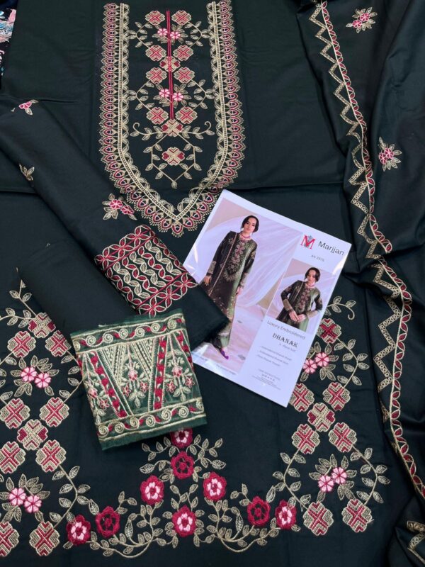 Exclusive Winter Collection Marjan Hit Code 2976 in Embroidered Dhanak