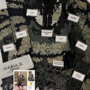 MariaB Mprints Embroidered Patchwork Luxury Unstitched 3Piece Suit