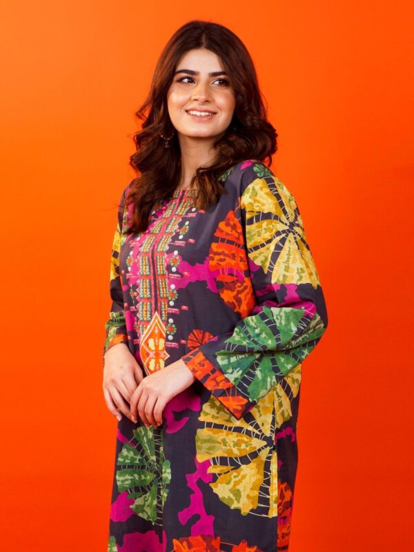 Back in Stock Limelight Pret Diaries 3PC Unstitched Suit Swiss Lawn with Silk Dupatta