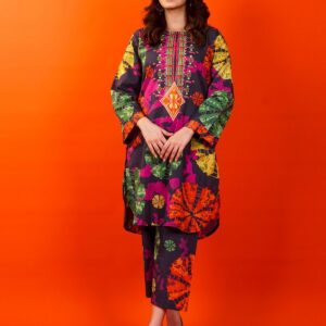 Back in Stock Limelight Pret Diaries 3PC Unstitched Suit Swiss Lawn with Silk Dupatta