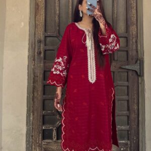 Doria Lawn Chikankari Cutwork Summer Eid Pret Collection 2025